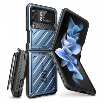 Melsvas, tvirtas dėklas "Supcase Unicorn Beetle Pro" telefonui Galaxy Z FLIP 4