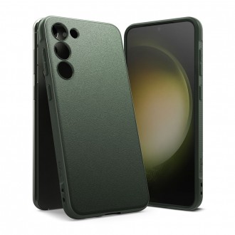 Tamsiai žalias matinis dėklas Ringke "Onyx" telefonui Samsung Galaxy S23 