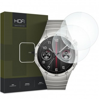 Apsauginis stikliukas "Hofi Glass Pro+" (2vnt.) laikrodžiui Huawei Watch GT 4 (46 MM)