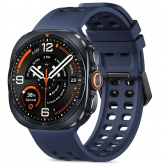Mėlyna apyrankė Tech-Protect Silicone Air laikrodžiui Samsung Galaxy Watch ULTRA 1 / 2 2024-2026 (47 MM)