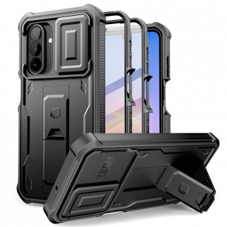 Tvirtas dviejų dalių dėklas Tech-Protect Kevlar Cam+ 2-Set telefonui Samsung Galaxy A17 / A18 4G / 5G