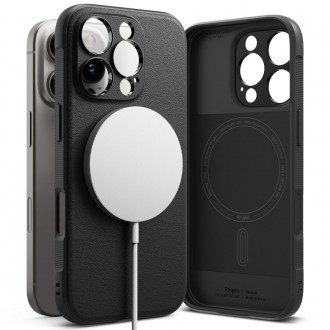 Juodas dėklas "Ringke Onyx Magnetic Magsafe" telefonui Apple iPhone 16 Pro