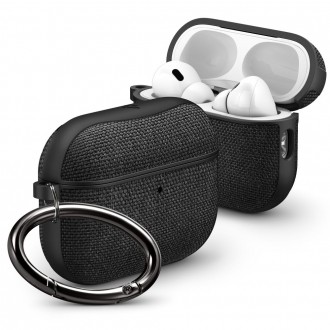 Juodas dėklas ''Spigen Urban Fit'' skirtas Apple Airpods Pro 3