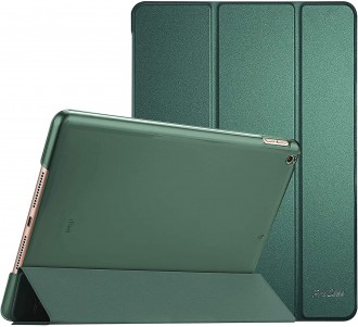 Žalias atverčiamas dėklas "Smart Soft" planšetei Apple iPad 10.2 2020 / iPad 10.2 2019