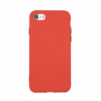 Raudonos spalvos dėklas "Mercury Silicone Case" telefonui Samsung A22 4G