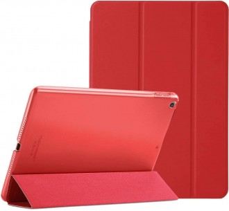 Raudonas atverčiamas dėklas "Smart Soft" planšetei Samsung Tab A9 8.7 X110 / X115 