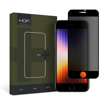 Privatumą suteikiantis apsauginis stikliukas "Hofi Anti Spy Glass Pro+ Privacy" telefonui iPhone 7 / 8 / SE 2020 / 2022