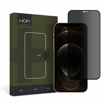 Privatumą suteikiantis apsauginis stikliukas Hofi "Anti Spy Glass Pro+" telefonui Apple iPhone 12 / 12 Pro