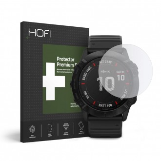 Skaidrus apsauginis stiklas Hofi "Hybrid'' laikrodžiui Garmin Fenix 6X / 6X PRO 