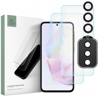 Apsauginių stikliukų rinkinys "Tech-Protect Supreme Set" telefonui Samsung Galaxy A35 5G 
