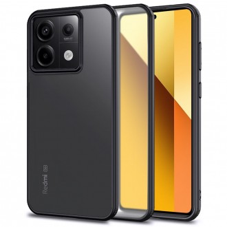 Juodas permatomas/matinis dėklas "Tech-Protect Magmat" telefonui Xiaomi Redmi Note 13 5G