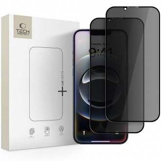 Privatumą suteikiantis apsauginis stikliukas "Hofi Glass Spy+ Privacy" (2 vnt.) telefonui Apple iPhone 16E