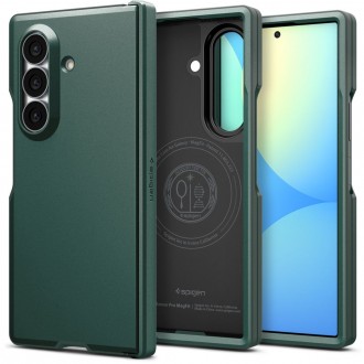 Tvirtas dviejų sluoksnių dėklas su stovu Spigen Tough Armor Pro Magsafe telefonui Samsung Galaxy Z FOLD 8 ULTRA