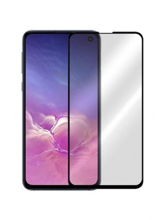 Apsauginis grūdintas stiklas ''5D Full Glue HQ Quality''  Samsung Galaxy G970 S10e telefonui