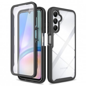 Juodais kraštais permatomas "Tech-Protect Defense360" telefonui Samsung Galaxy A05S