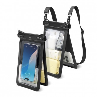 Vandeniui atsparus dėklas "Spigen A603 Universal Waterproof Case" 