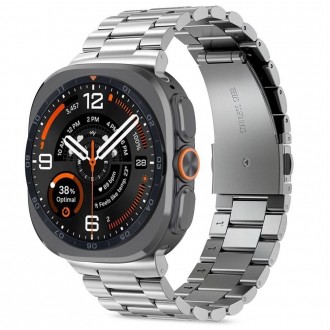 Sidabro spalvos apyrankė Tech-Protect Stainless laikrodžiui Samsung Galaxy Watch ULTRA 1 / 2 2024-2026 (47 MM)
