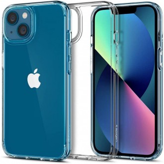 Itin tvirtas skaidrus dėklas Spigen "Ultra Hybrid Crystal Clear" telefonui iPhone 13 
