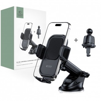 Automobilinis telefono laikiklis Tech-Protect "V6" (Universal Dashboard & Vent Car Mount)