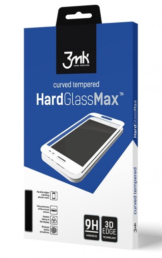 LCD apsauginis stikliukas 3MK Hard Glass Max Lite telefonui Sony Xperia 10 III 5G  juodas kraštais