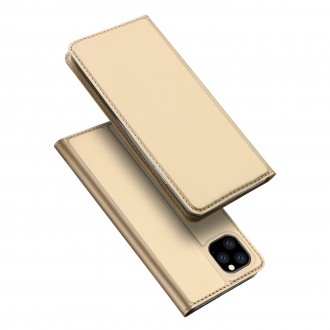 Atverčiamas Dėklas "Dux Ducis Skin Pro" Xiaomi Poco M3 Pro / Redmi Note10 5G aukso spalvos