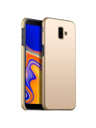Auksinės spalvos dėklas X-Level Guardian Samsung Galaxy J610 J6 Plus 2018 telefonui