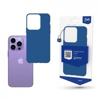 Mėlynas dėklas "3mk Matt Case" telefonui Samsung S23 Ultra 5G