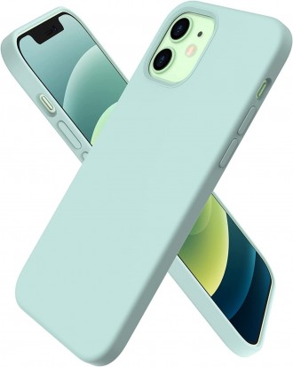 Mėtinės spalvos dėklas "Liquid Silicone 1.5mm" telefonui Xiaomi 13 Pro
