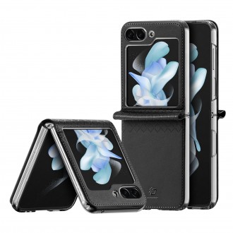 Juodas dėklas "Dux Ducis Bril" telefonui Samsung Galaxy F731 Z Flip 5 5G 