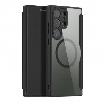 Juodas atverčiamas dėklas "Dux Ducis Skin X Pro" telefonui iPhone 14 Pro