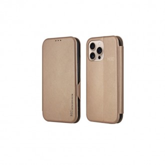 Auksinis dėklas "HDD Classic Wallet Case" telefonui Samsung Galaxy A12