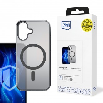 Pusiau skaidrus dėklas "3mk Frosty MagCase" telefonui Apple iPhone 16 