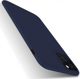 Tamsiai mėlynos spalvos dėklas X-Level Dynamic telefonui iPhone 15 Pro 