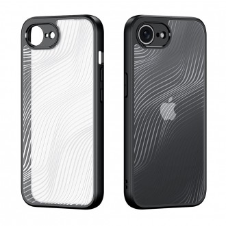 Pusiau skaidrus dėklas juodais kraštais "Dux Ducis Aimo" telefonui Apple iPhone 16E