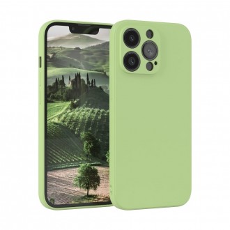 Mėtų spalvos dėklas "Liquid Silicone 1.5mm" telefonui Xiaomi Redmi Note 14 4G