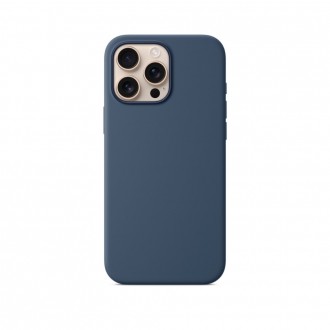 Mėlynas dėklas "Mag Silicone Case" telefonui Apple iPhone 14 