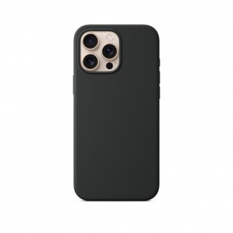 Juodas dėklas "Mag Silicone Case" telefonui Apple iPhone 14 