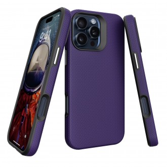 Violetinis dėklas "Perfectionists Triangle Mag Case" telefonui Apple iPhone 13 Pro