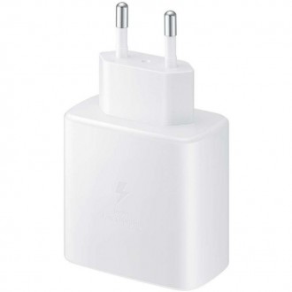 Pakrovėjas-įkroviklis originalus Samsung EP-TA845 45W be pakuotės baltas