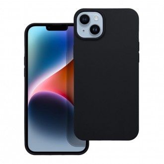 Juodas silikoninis dėklas "Rubber TPU" telefonui Samsung Galaxy A165 A16 4G / A166 A16 5G