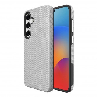 Sidabro spalvos dėklas "Perfectionists Triangle Case" telefonui Samsung Galaxy S911 S23 5G
