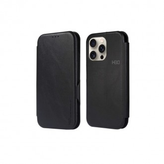 Juodas atverčiamas dėklas HDD Classic Wallet Case telefonui Samsung Galaxy A515 A51