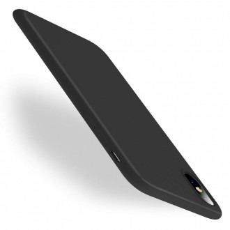 Juodos spalvos dėklas X-Level Thin 0,88mm  Apple iPhone X / XS telefonui