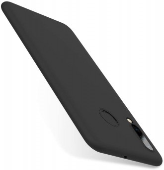 Juodos spalvos dėklas X-Level "Dynamic" telefonui Huawei P30 Lite 