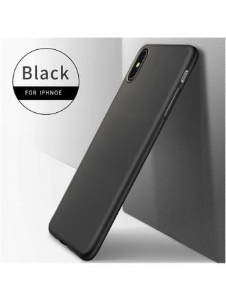 Juodos spalvos dėklas X-Level Guardian Apple iPhone XS Max telefonui