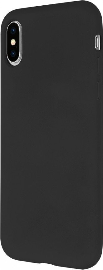 Juodas dėklas "Mercury Silicone Case" telefonui Samsung A22 4G