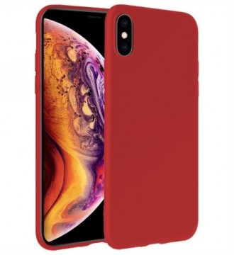 Raudonos spalvos dėklas X-Level "Dynamic" Samsung S21 FE telefonui