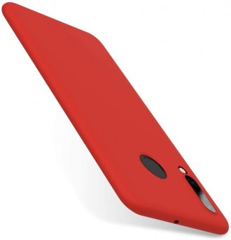 Raudonos spalvos dėklas X-Level "Dynamic" telefonui Huawei P30 Lite