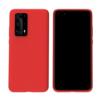 Raudonos spalvos dėklas X-Level Dynamic Huawei P40 Pro telefonui