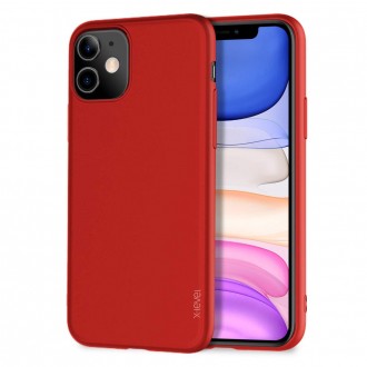 Raudonos spalvos dėklas X-Level "Guardian" telefonui Apple iPhone 11 